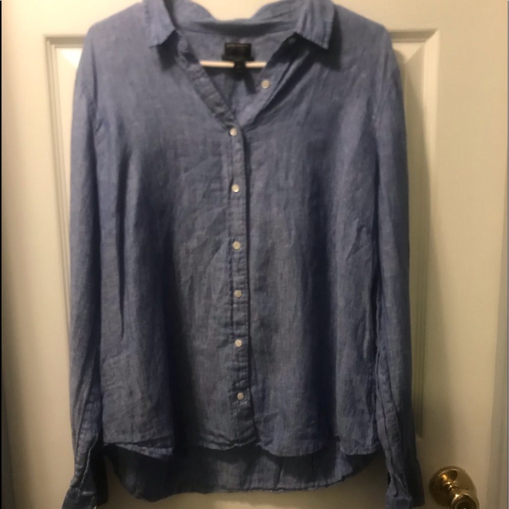 J crew Baird Mcnutt sz 14 ladies 100% linen